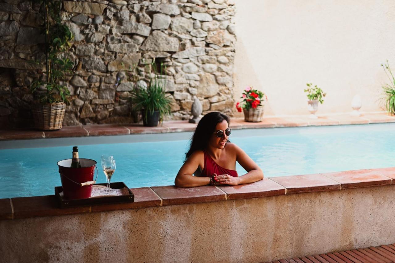 Demeure De La Carmine, Sejour Bien-Etre D'Exception, Piscine, Hammam, Champagne Acomodação com café da manhã Mirepoix  Exterior foto